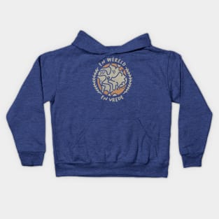 Een Wereld, Een Vrede Kids Hoodie